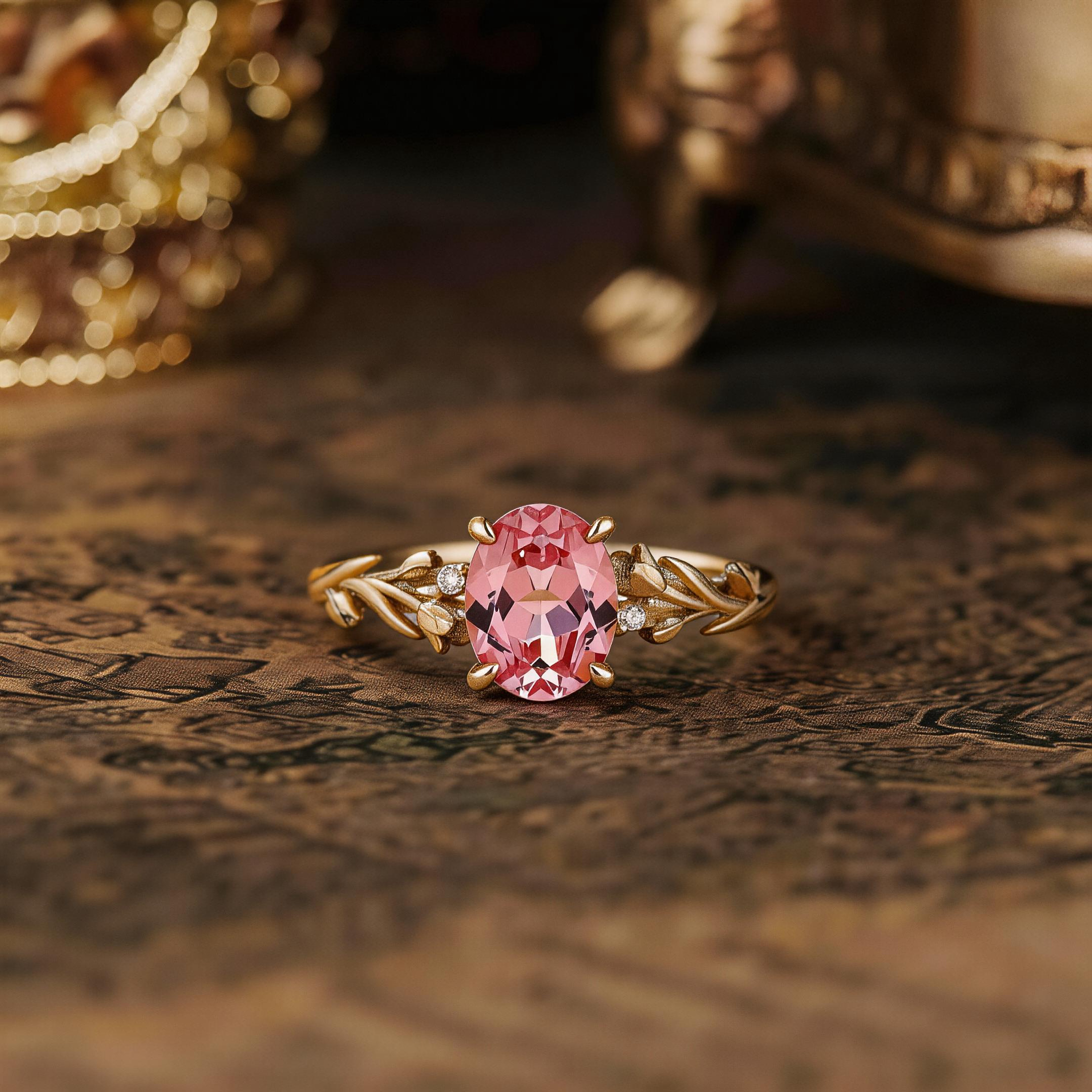 Floral Inspired | Papalacha Spring Tulip Engagement Ring